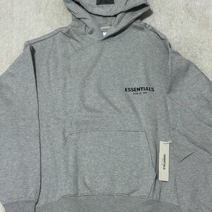 Essentials Fear of God Gray Hoodie